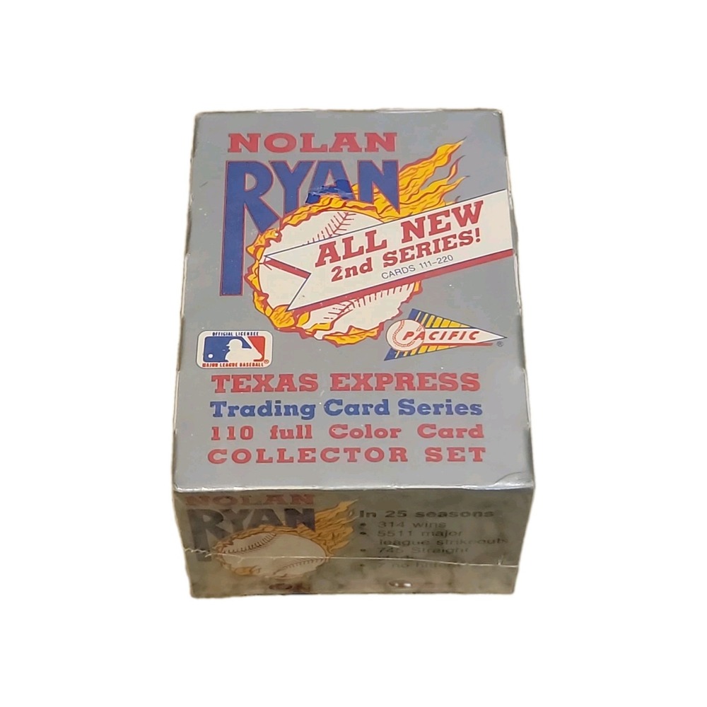 Nolan Ryan Pacific All New 1992 2nd Series Texas Express -New Old Stock Sealed
